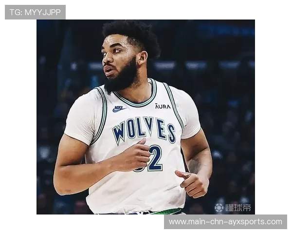 唐斯篮下连续补篮得手，森林狼仅凭内线取胜